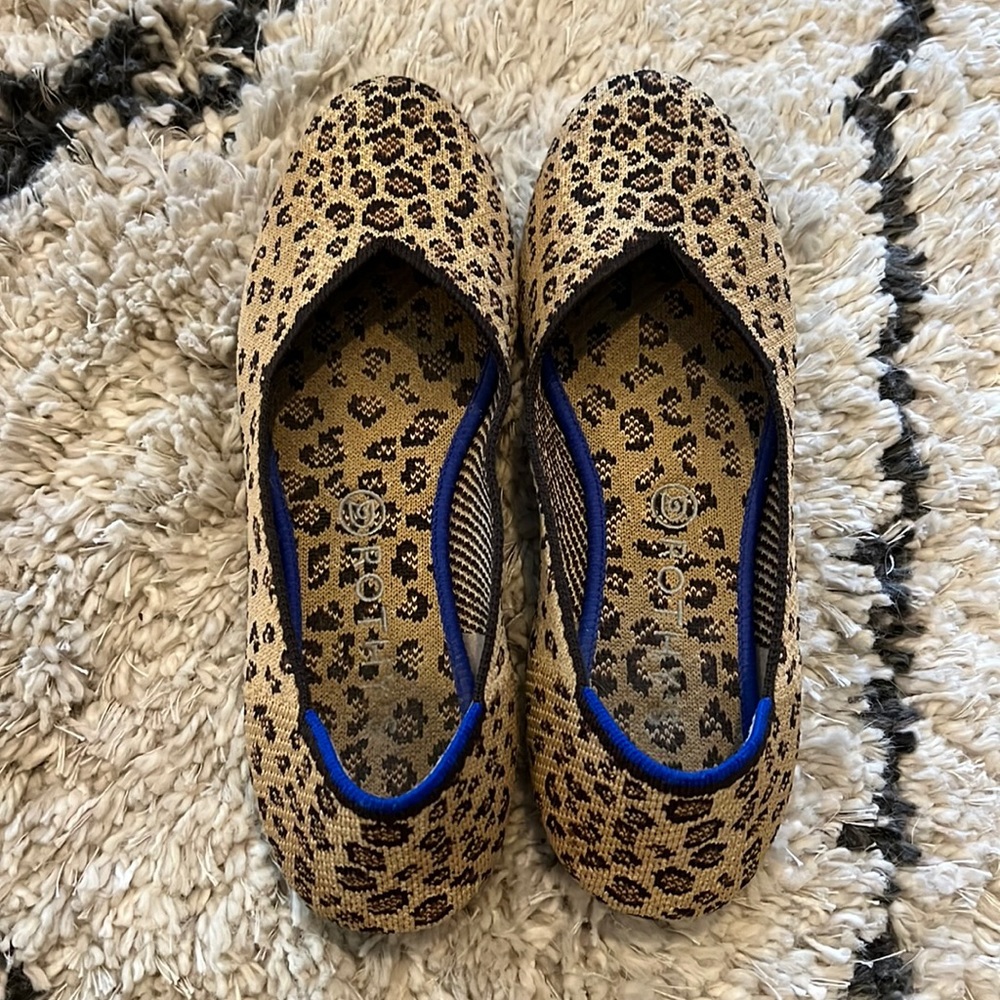 Rothy’s Cheetah Print Flats